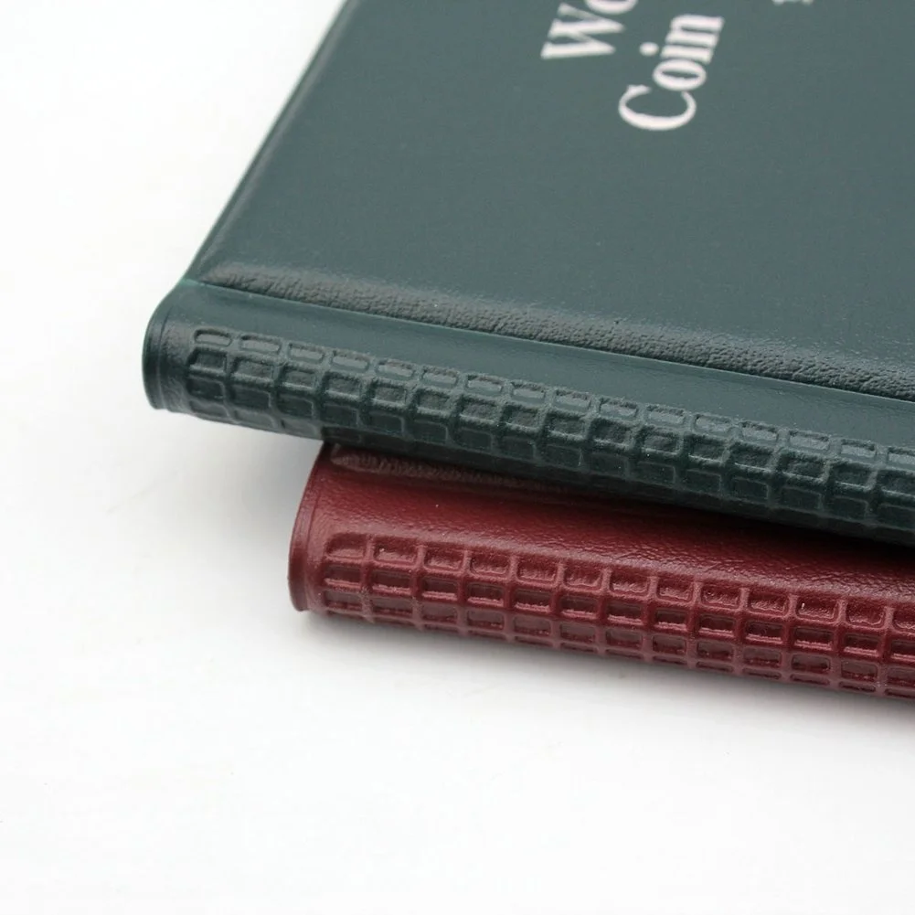 

Coin Collection Book Blue 15X11Cm 3X3Cm Grids Portable Small Coin Album For Coins Caps Tokens Badges Medallions Storage