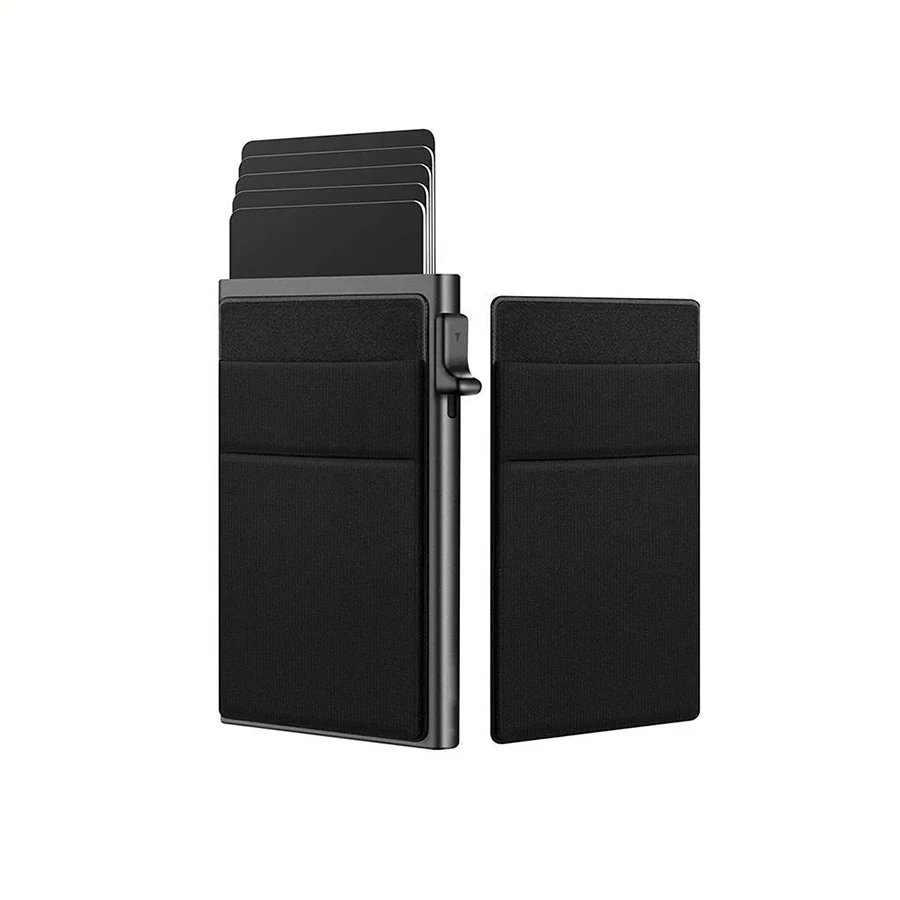 Rfid Protection Credit Card Holder With Coin Slot Pop Up Wallet Card Holder Men Wallet Mini Wallet Wallet For Men