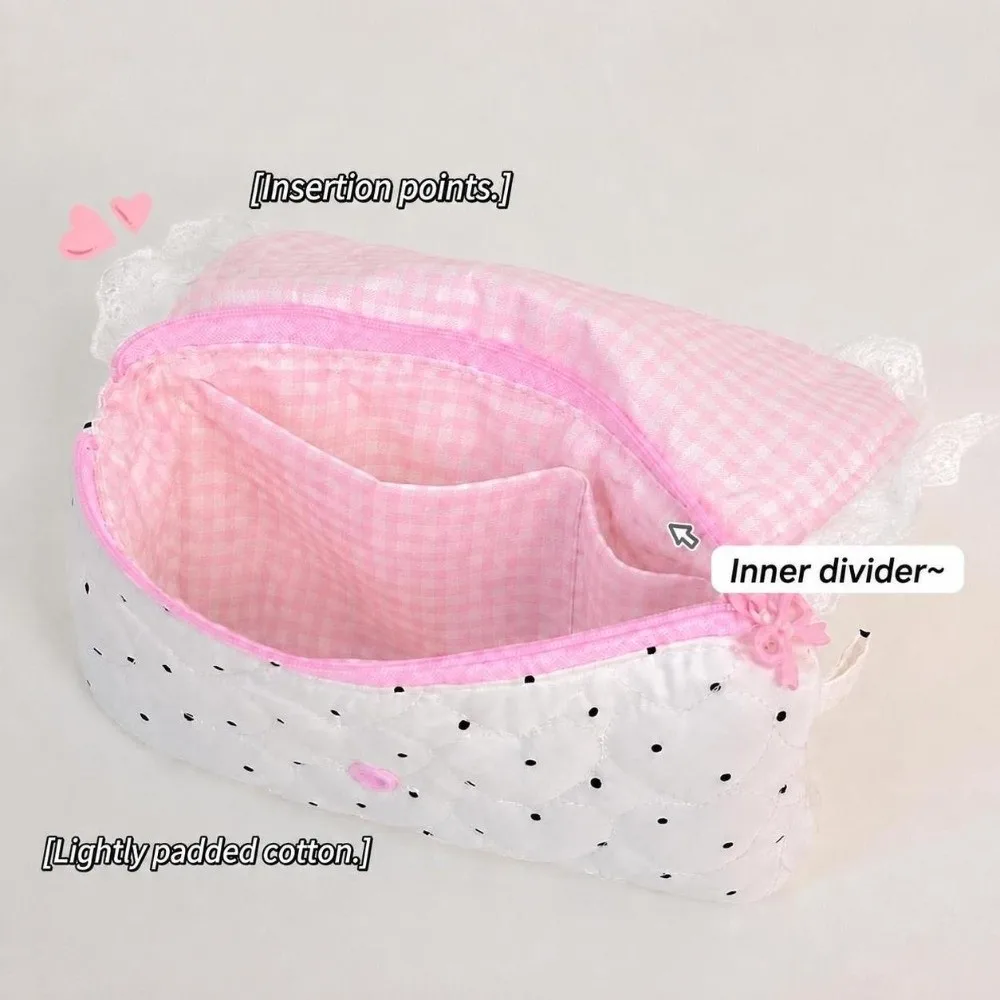 Butterfly Rabbit Print Pencil Case Large Capacity Flap Button-down Pen Bag Multifunctional Stationery Pouch School Supplies