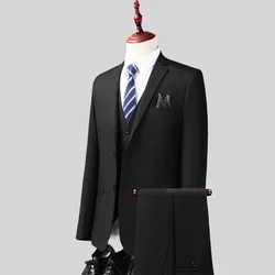 B81 Korean version, high-end, comfortable men tailor-made suit single-breasted  British style suit jacket