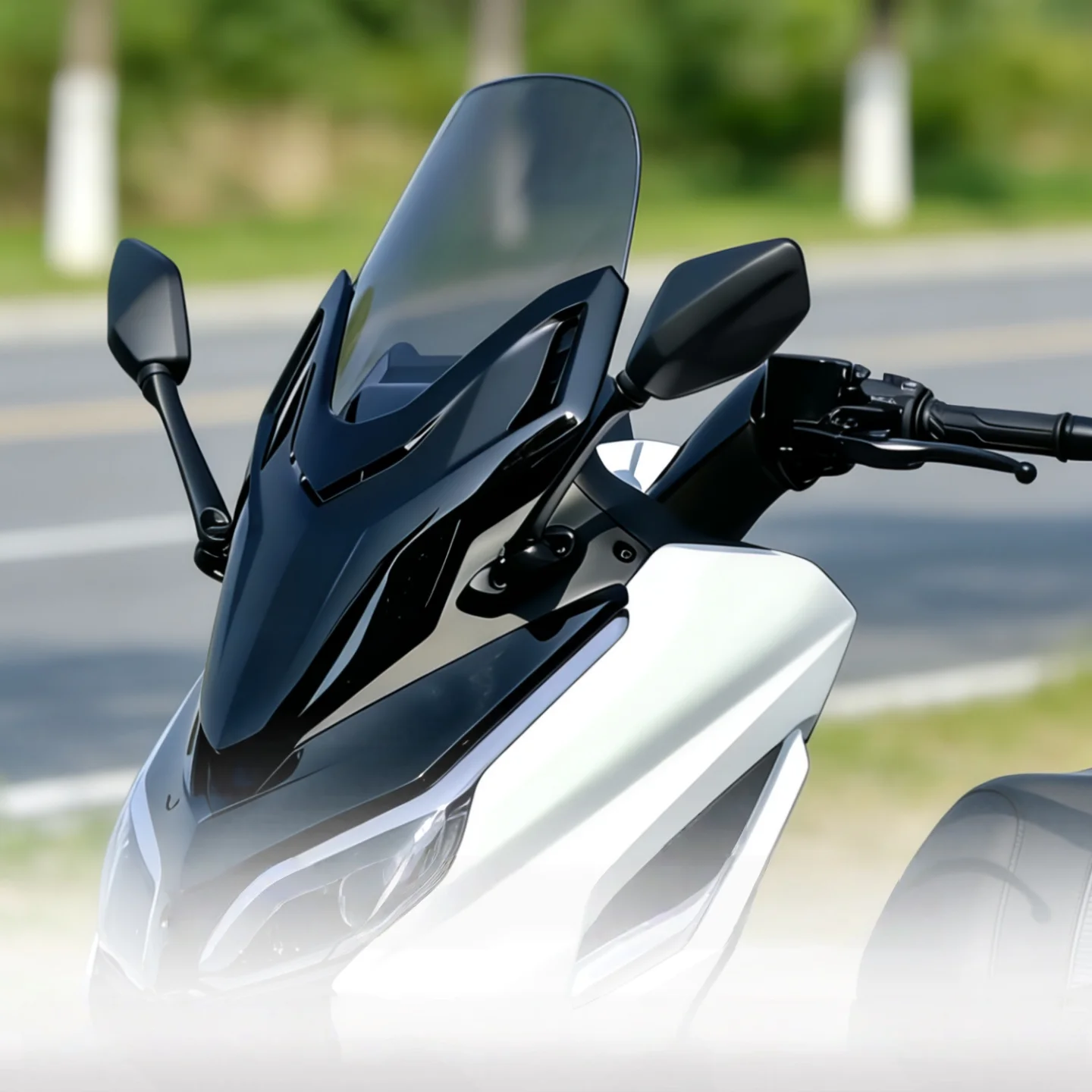 For Southern Flying Shark 150 Raised Windshield Front Windshield HD Modified Windshield Accessory