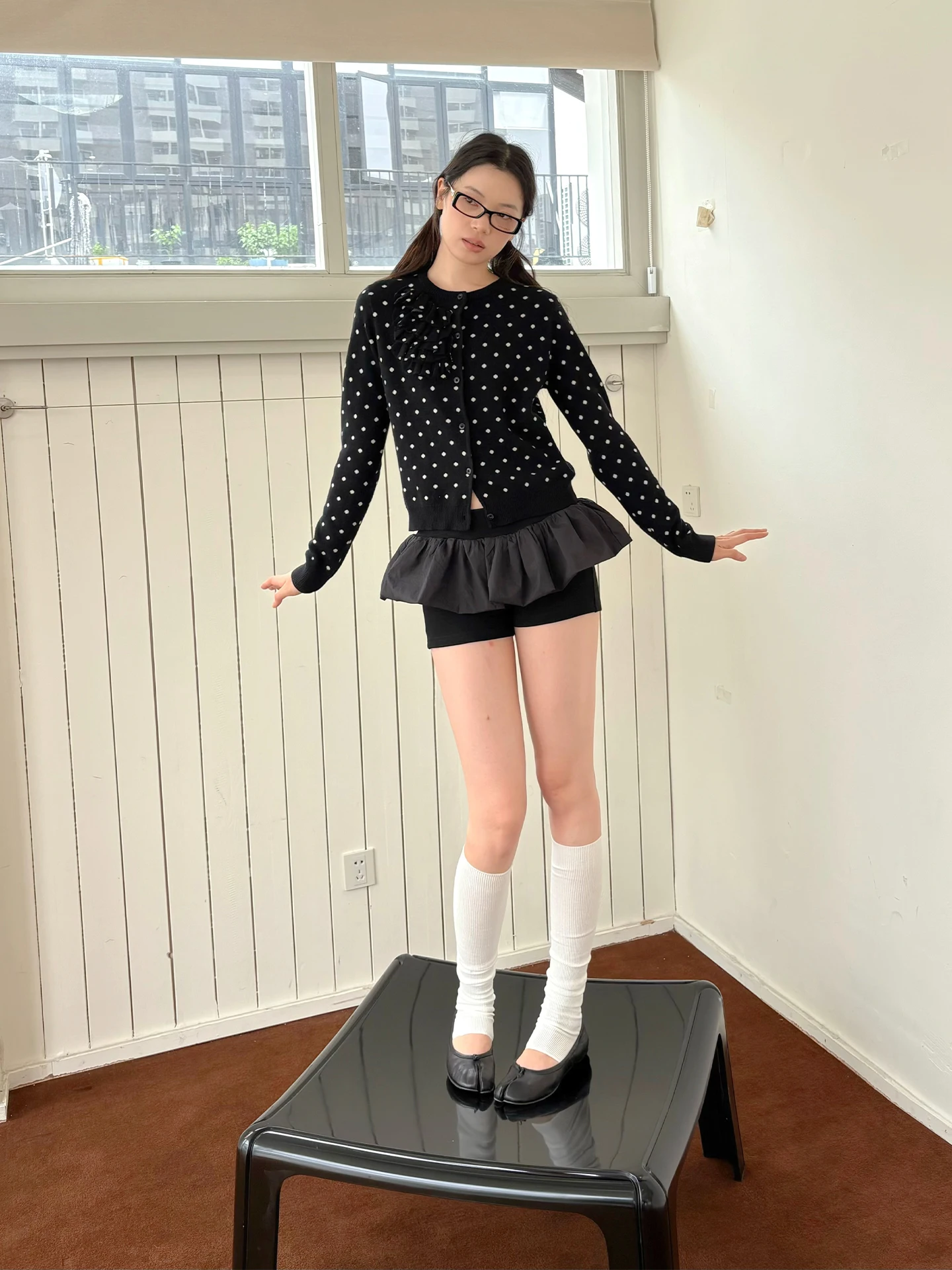 

Черная надувная юбка, женская утягивающая высокоэластичная юбка длиной до f, SOOMIE, нейлоновая ткань, повседневная одежда, пышная юбка