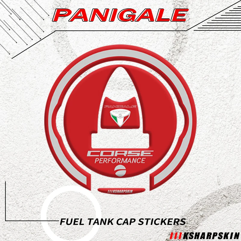 

Motorcycle 3D carbon fiber fuel tank cover pad body parts protection sticker for DUCATI panigale