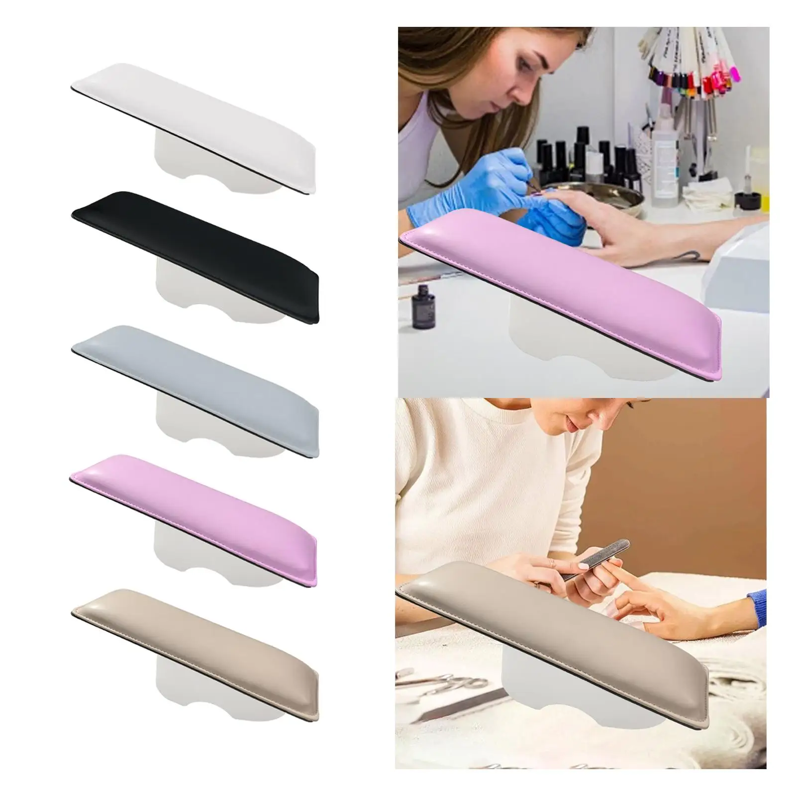 

Съемная подушка-подлокотник для маникюра из искусственной кожи для маникюрного стола, аксессуар для дома