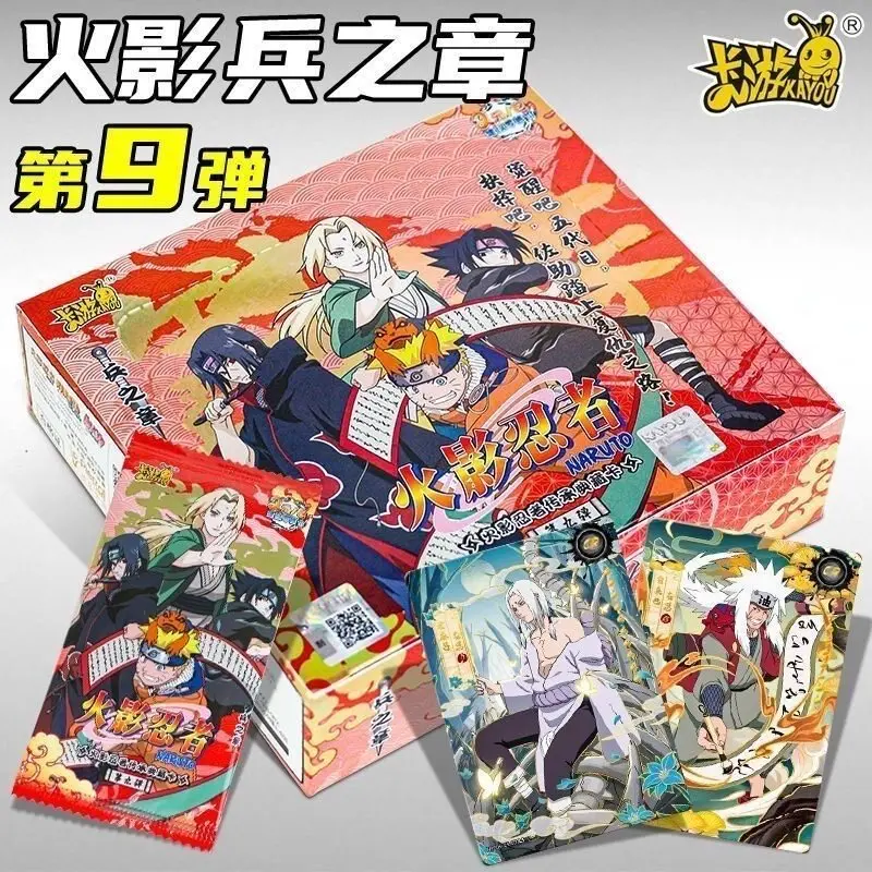 KAYOU Naruto Chapter of Soldiers Wave 9 Booster Box Simplified Chinese Version 30 Packs Factory Sealed TCG Collectible Trad