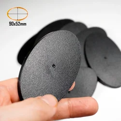 Wargame Base World -90x52mm Oval Bases for Warhammer
