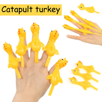 10/20/30Pcs Finger Catapult Chicken Game Toys Kids Birthday Party Favors Pinata Filler Christmas Gift Classroom Rewards Prize