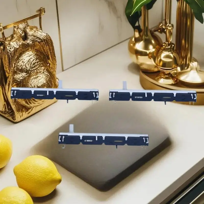 品質保証された 75mm 8 ピン A103 ストレート スライド ポテンショメータ、Soundcraft EFX8 用ダブル フェーダー A10K、フェーダー A203、フェーダー A50KX2