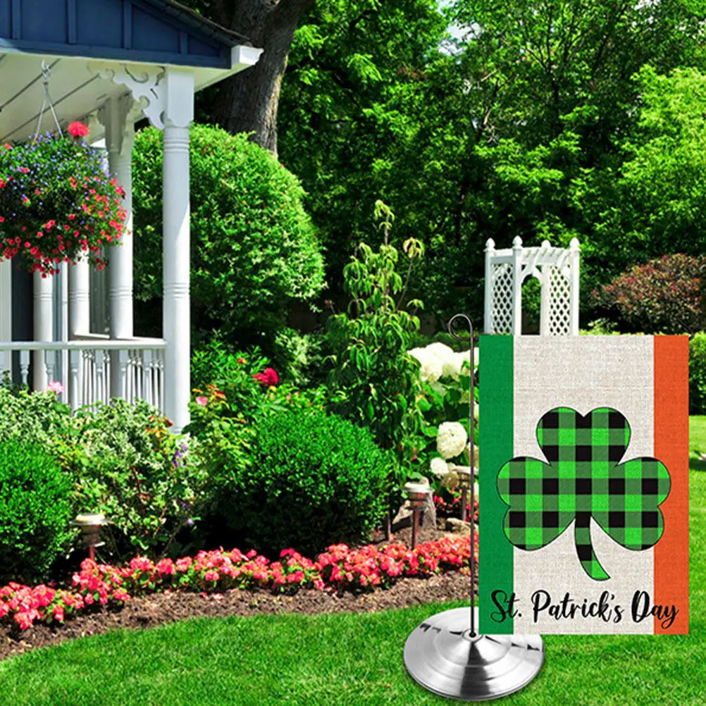 4Pcs Flagpole Base Stable Round Metal Flag Pole Holder Compact Design for Porch Garden Outdoor Flagpole Display Holder Flash