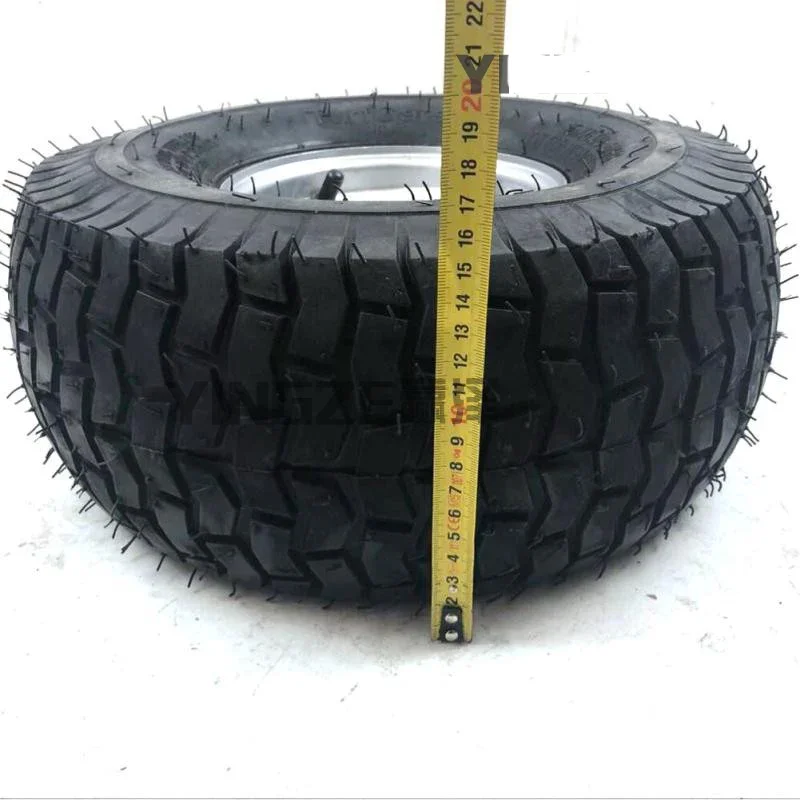 GO KART KARTING ATV UTV Buggy Quad Bike Glider Mower Aluminum Hub 15X6-6 Inch ATV Wheel Tubeless Tyre Tire