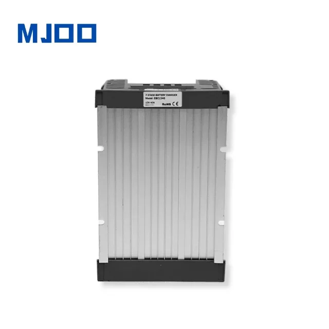 MJOO12V Smart Automatic Battery Charger 10-50a For Lithium/LiFePO4/GEL/SLA/AGM/WET With LCD Display Supports Dual Output