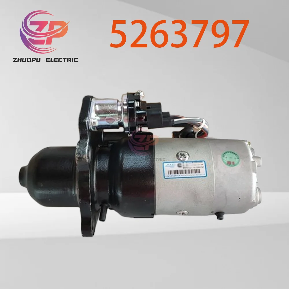 

Оригинальный стартер 5263797 — прочный с высоким крутящим моментом для двигателя ISF3.8, надежная замена запуска двигателя