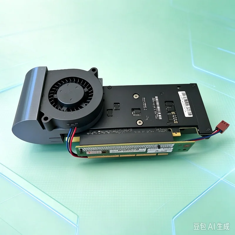 New A+ For NVIDIA For Tesla P4 T4 M4 Low-Profile Compute GPU U-Shaped Turbo Fan Cooling Mod