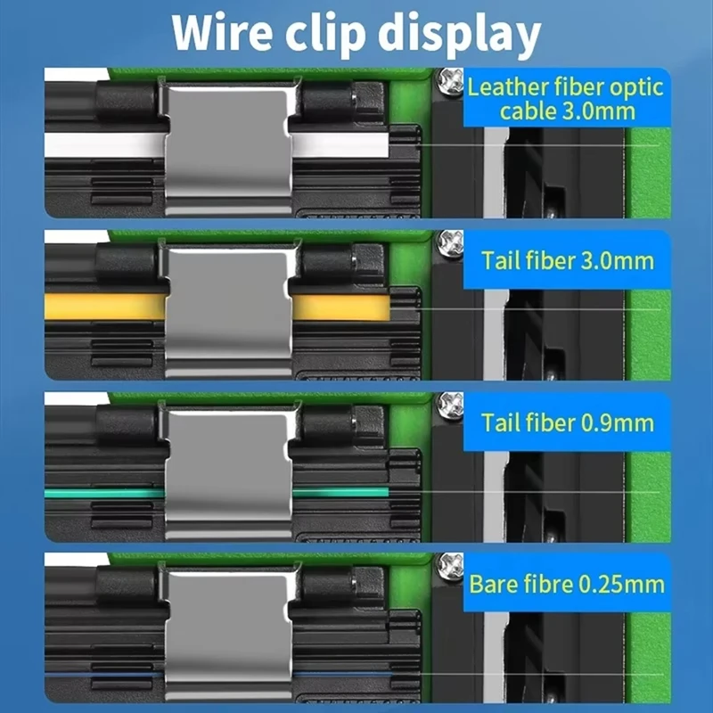 S-6C ความแม่นยําสูง Fiber Cleaver Optical Fiber Cable มีดตัด FTTT เครื่องตัดไฟเบอร์ออปติก Tool-AT64
