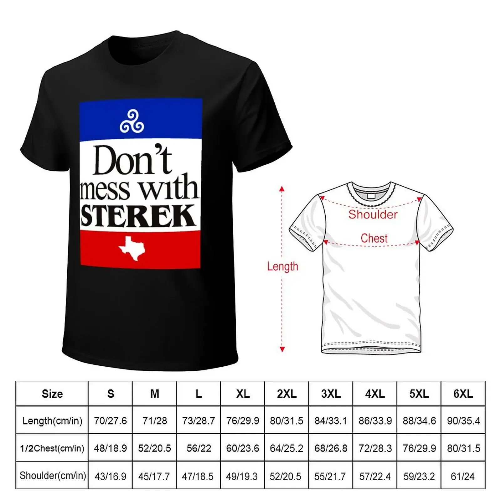 Don’t mess with Sterek T-Shirt blue archive oversized t shirt cute tops plus sizes Men's t-shirts