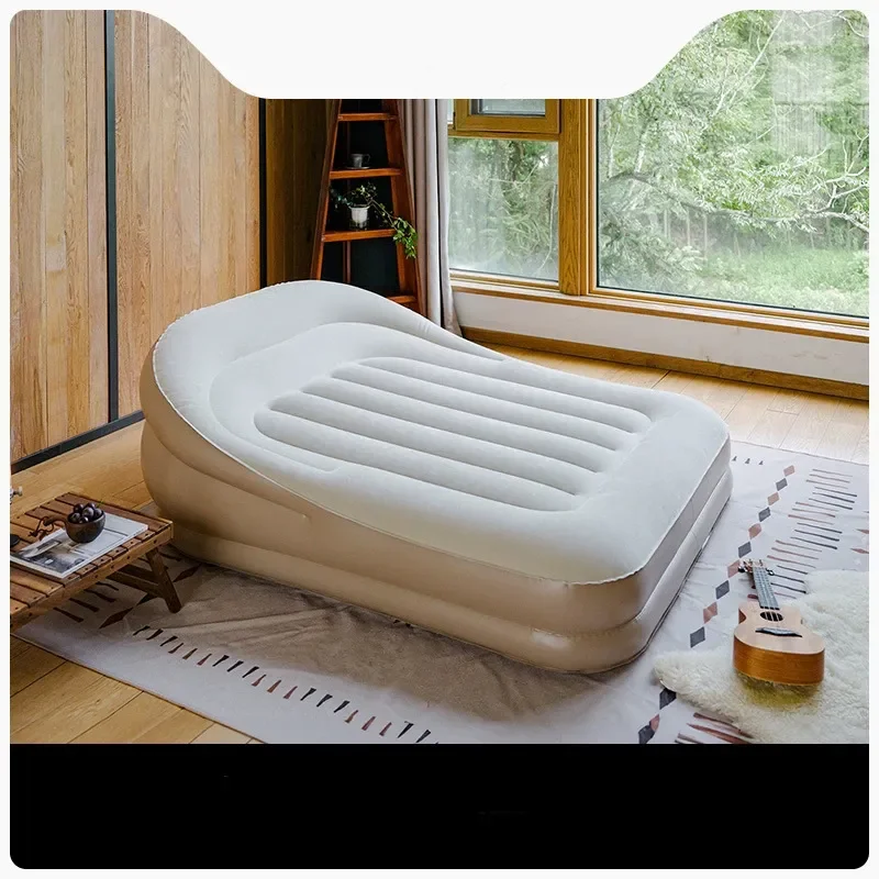 Portable Automatic Inflatable Sofa Bed with Lithium Battery for Outdoor Camping Travel Home Recliner Air Mattress Furniture