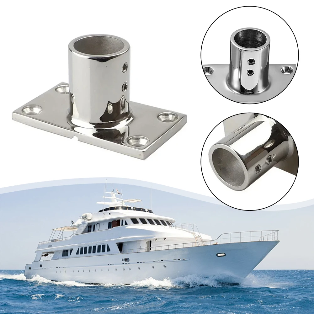 

Aesthetic Marine Rail Support Solution with Exceptional Strength and Stability from Robust Stainless Steel Material