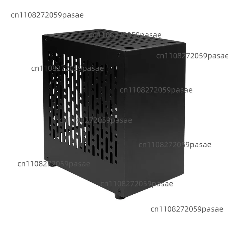 

Корпус NAS, материнская плата ITX, компактный мини-корпус для настольного компьютера с 3 отсеками, белый