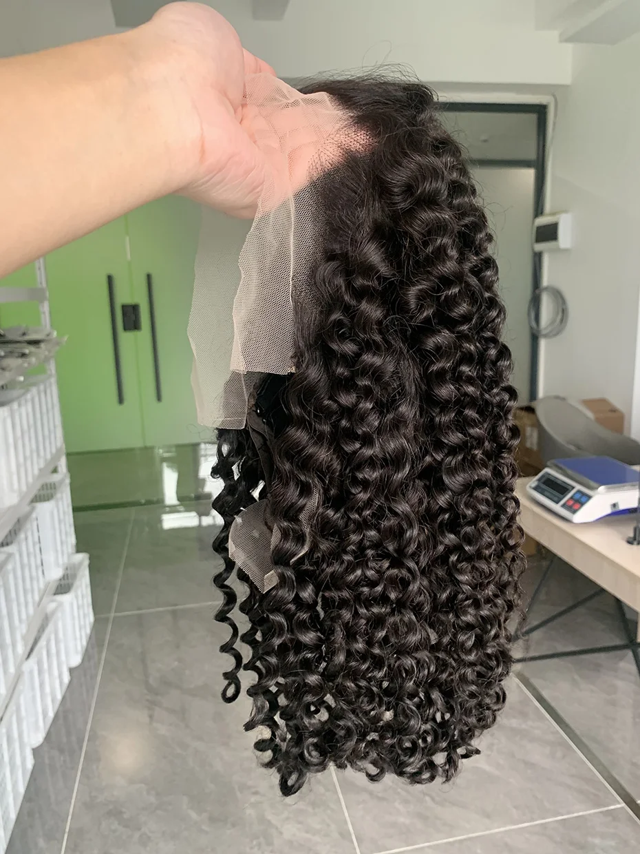 Curly Wigs Full 250 Density Short Bob Wig Human Hair Vietnamese Raw 13x4 13x6 Double Drawn Jerry Curly Lace Front Human Hair Wig