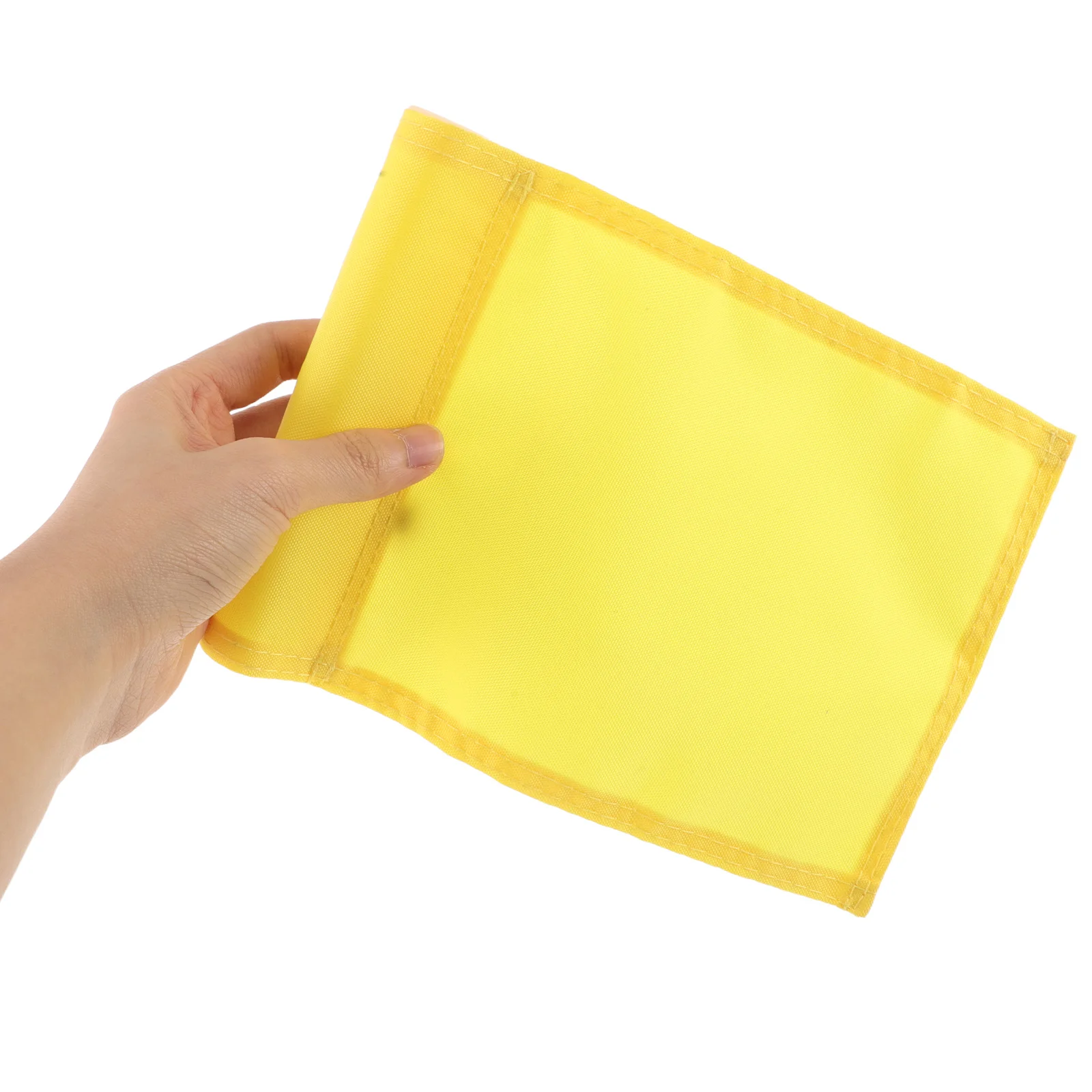 

Pin For Putting Green Target Flag Durable Nylon Quick Setup Portable Lightweight Yellow Safety Flag For Course Practice Training