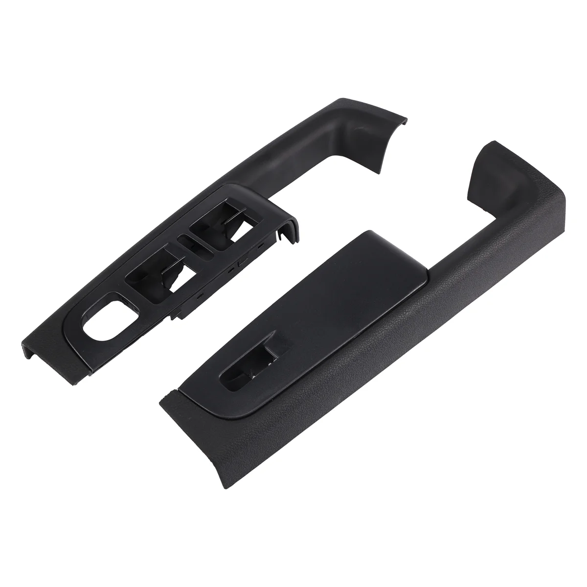 For Skoda Superb Door Handle Front Left and Right Door Armrest Box Inner Handle Frame, the Lifter Switch Box Black