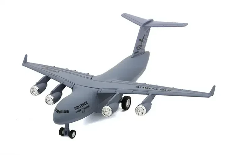 Electronic Sound & Light C-17 C17 air force transport aircraft Alloy model Military enthusiast airplane plane collection model