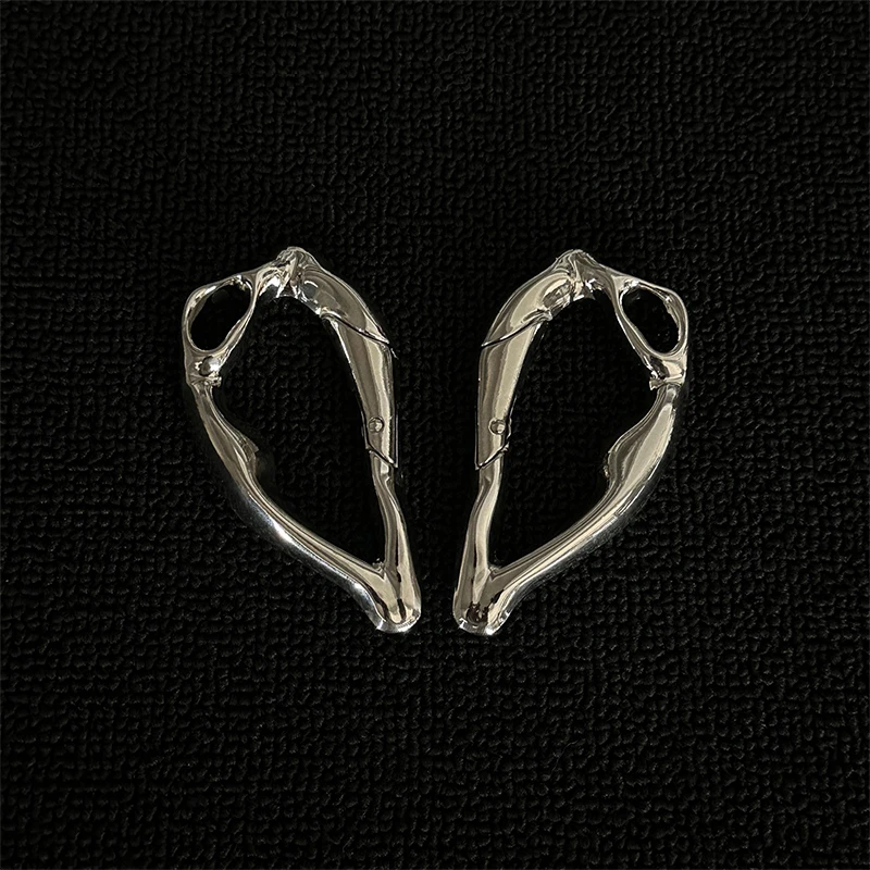 Special-Shaped Metal Carabiner Keychain Multifunctional Mountaineering Car Key Ring Gothic Backpack Waist Hanging Decor DIY Y2K