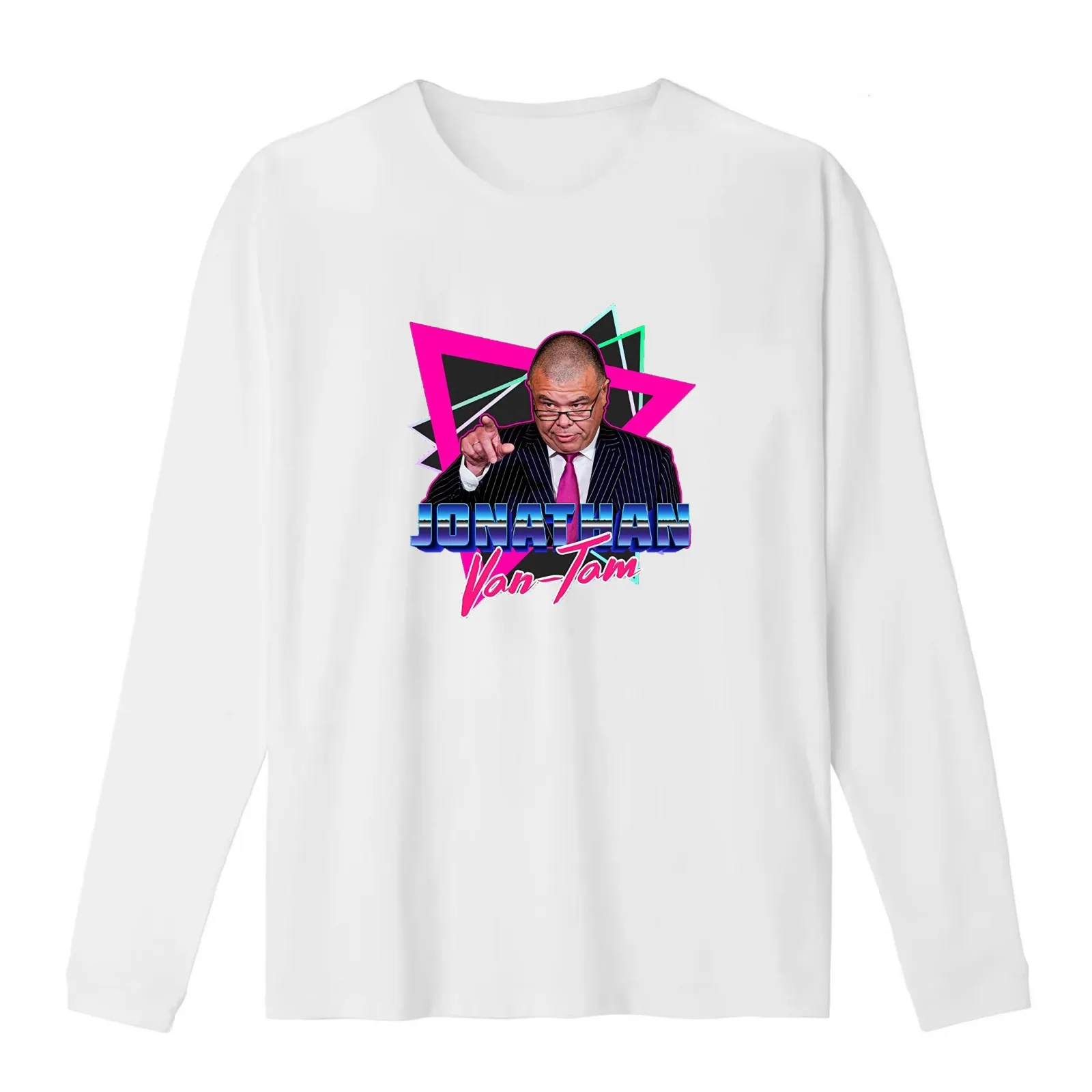 Jonathan Van Tam - JVT T-Shirt Summer Casual Cotton Tee Oversized Streetwear Tops Vintage Graphic Print Unisex Men Women