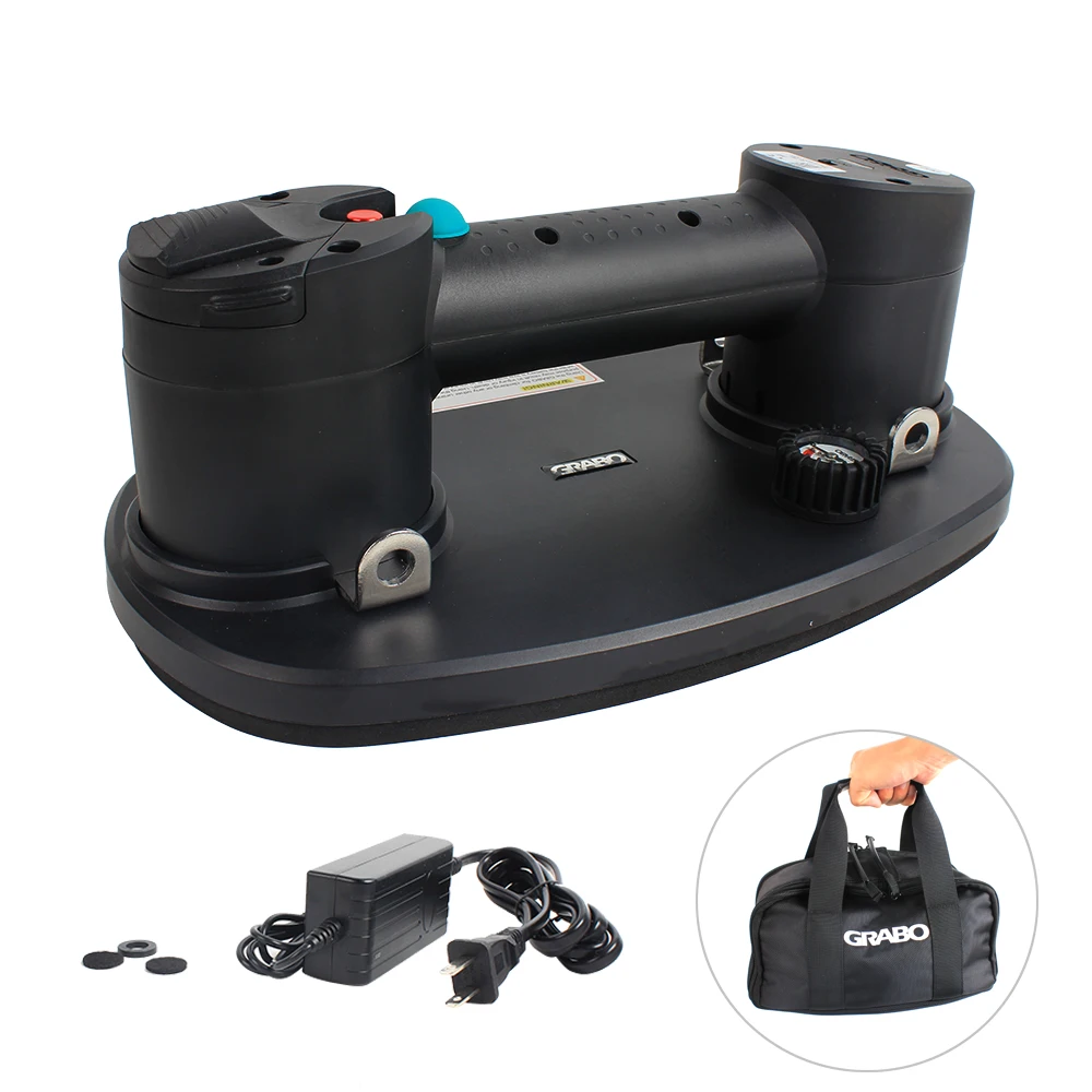 Professional Portable Electric Vacuum Suction Cup Lifter for Glass Tile Wood Wall Stone Granite Marble