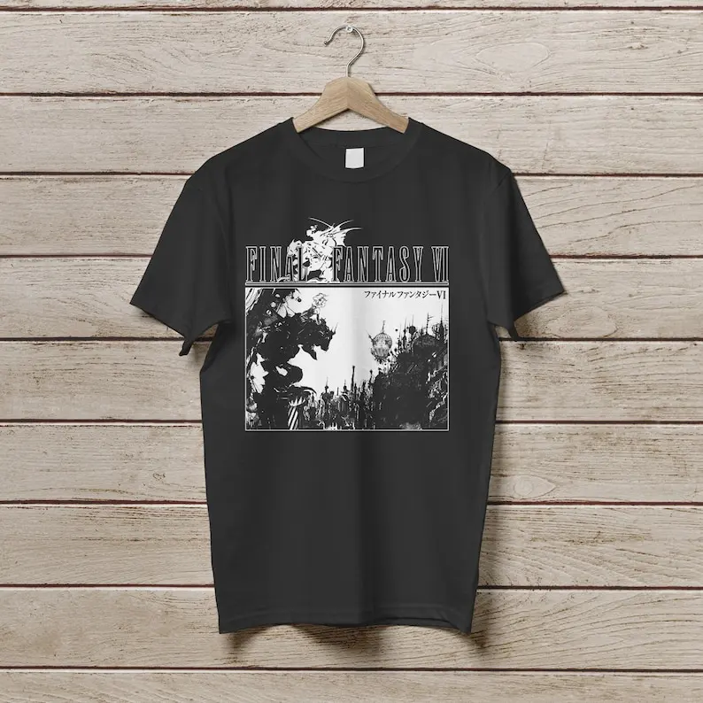 FF7 Vintage Gaming Streetwear Tee
