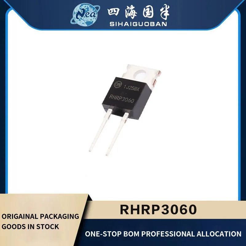 

5PCS Electronic Components RHRP3060 TO220 DIODE GEN PURP 600V 30A TO220-2L