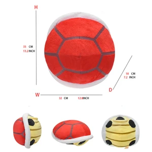 Klassisches Spielkissen für Kinder, Mario, Koopa, Troopa, Schildkröte, Rot, Grün, Kissen, Sofa -Dekoration, Verzierungen, Spielzeuggeschenke, Schlafzimmer 8 Hauptverkäufe grünes Wasserkissen - №6