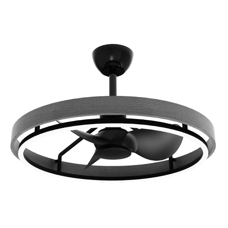 

Cross-border new ceiling fan light frequency conversion bedroom fan light living room Zhongshan lighting