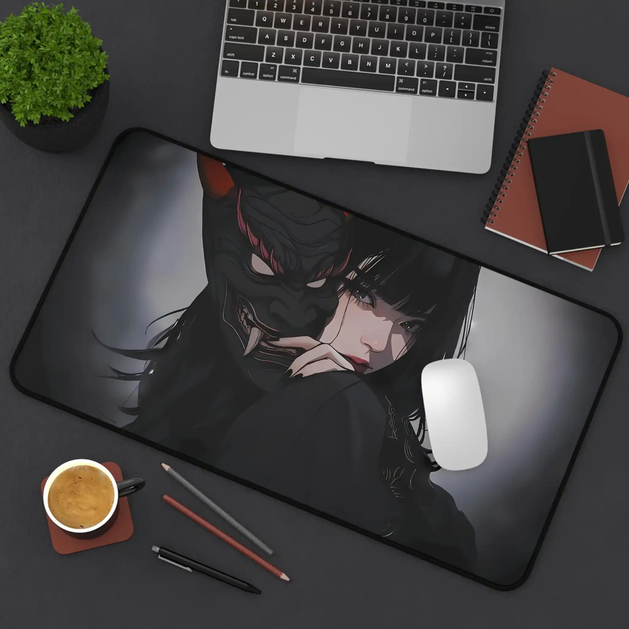 

Japanese Anime Girls Mouse Pad, Office Decorative Pad, Non-Slip Waterproof Gaming Desk Mat, Perfect Gift for Anime Lovers