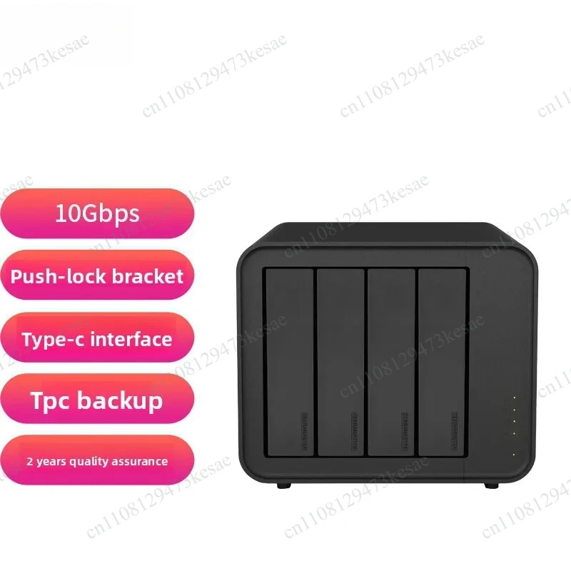 for TERRAMASTER D4-320 4-Bay NAS Expansion Enclosure Type-C DAS Hard Drive Caddy Docking Station for D2 Series
