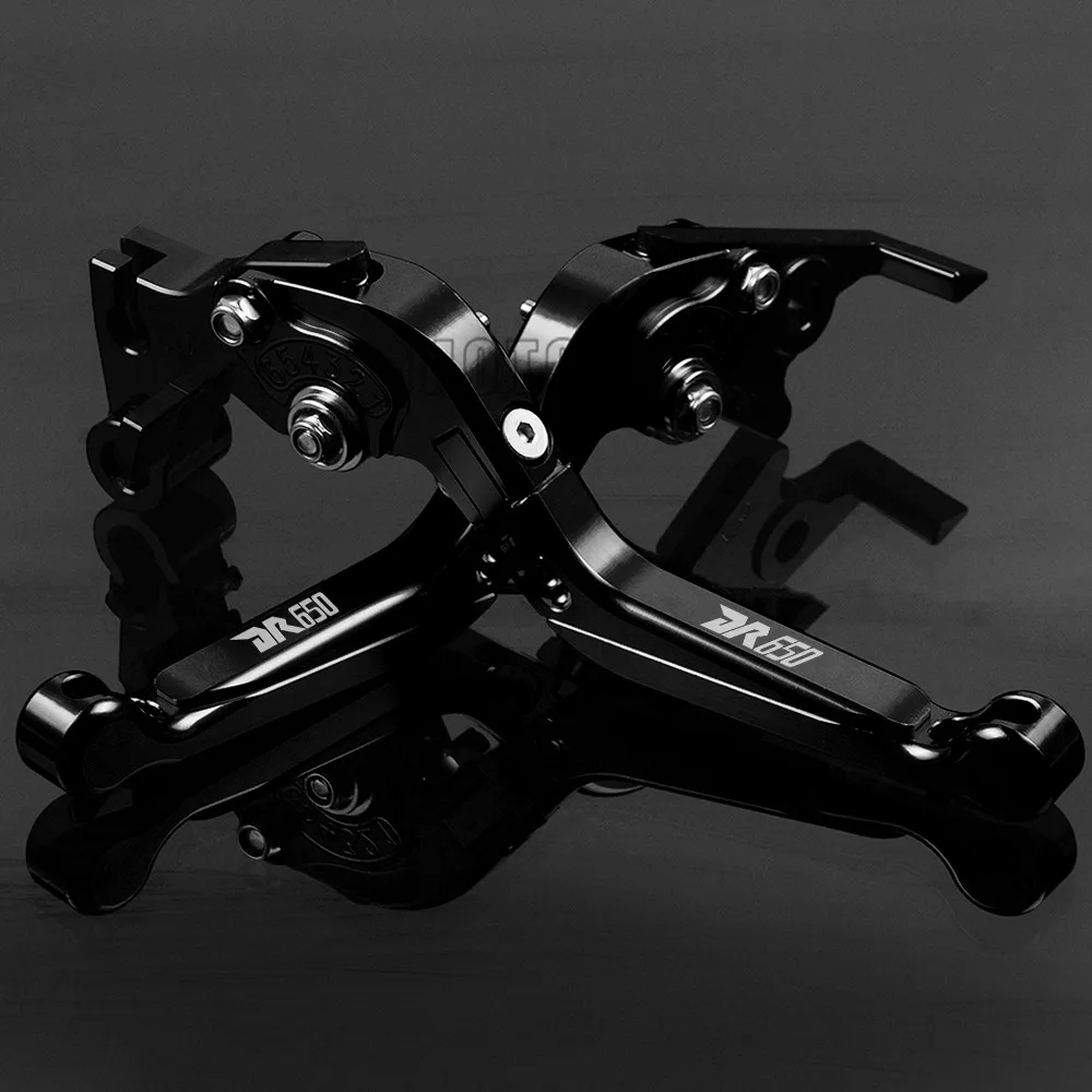 CNC Aluminium Motorrad Faltbare Bremse Kupplung Hebel Für Suzuki DR650S/DR650SE 1994-2010 Einstellbare Falten DR650 DR650 S/SE