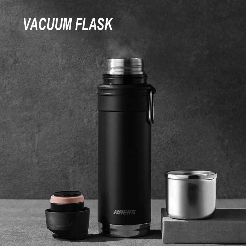 650ml SUS316 Stainless Steel Thermos Bottle Vacuum Insulated Thermal Cup Portable Travel Hot Water Bullet Flask 6-12 Hours Mugs