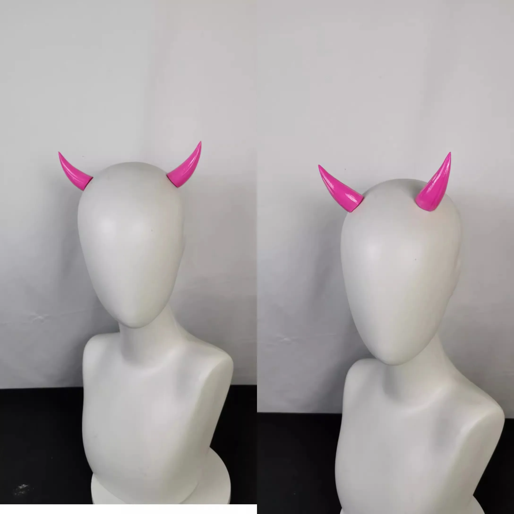 4/6/8 cm Kreative Gothic Teufel Hörner Haar Clips Geister Hörner Kinder Erwachsene Halloween Party Cosplay kostüm Zubehör