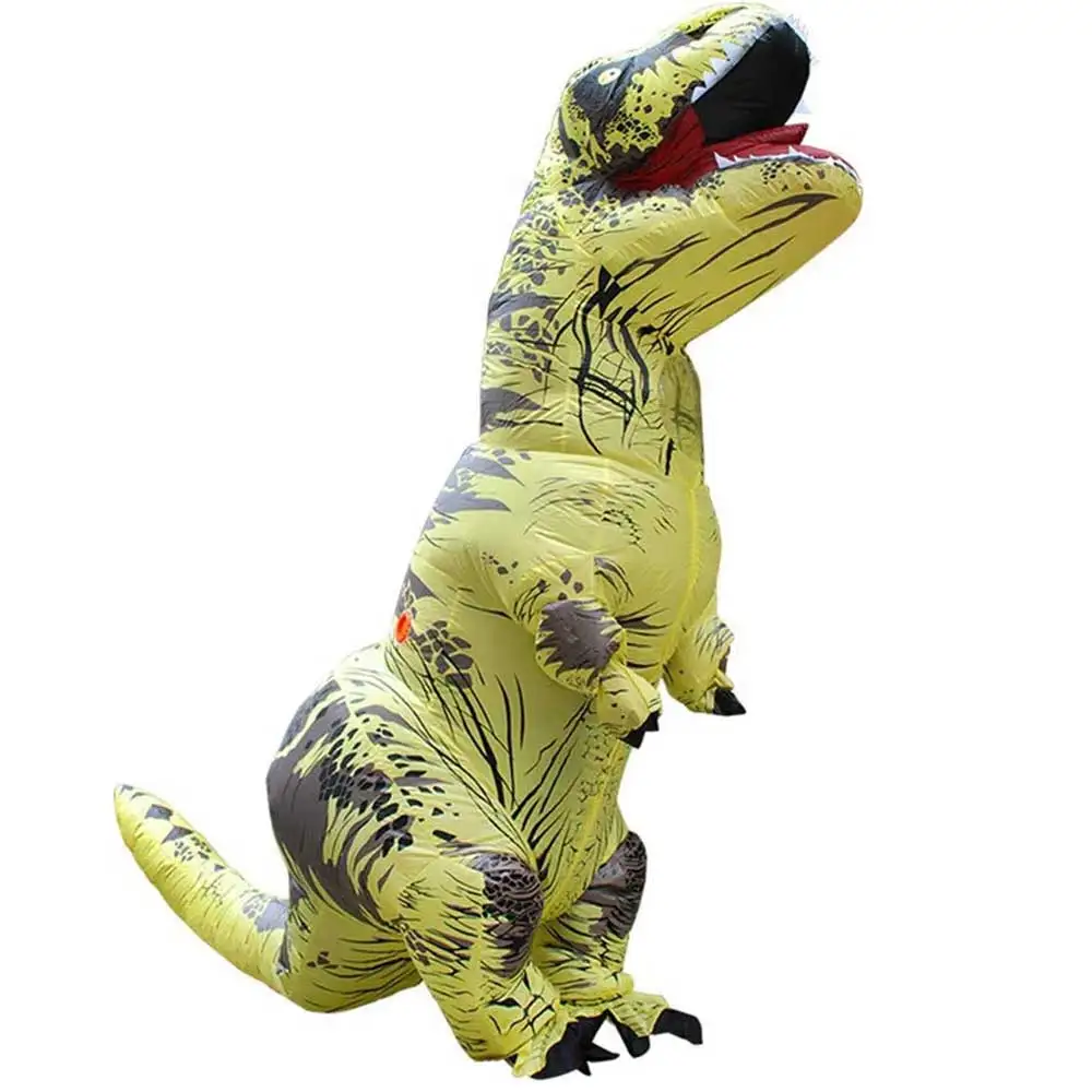 

Adult Dinosaur Inflatable Costume Fancy Dress Christmas Game Cosplay Gift Dress for Halloween