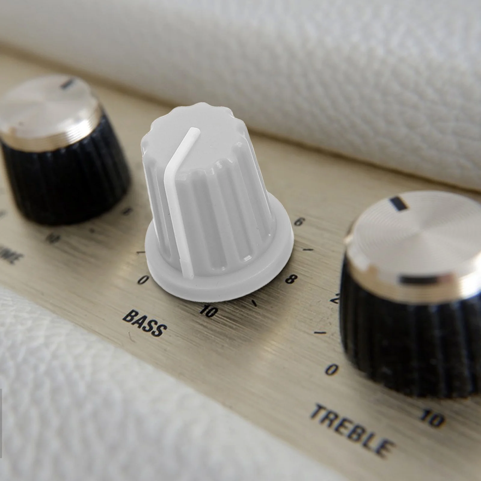 

6 Pcs Potentiometer Knob Caps Instrument Volume Knobs Accessory Plug Adapter Plastic for Sound Equipment