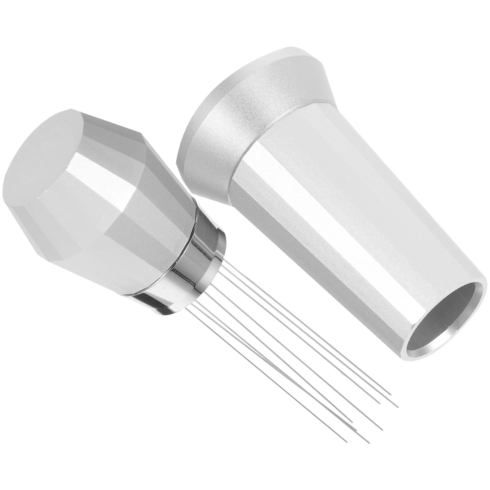 

Coffee Needle Espresso Coffee Powder Stirrer Ergonomic Arc Handle Metal Tool for Espresso Distribution Cafe