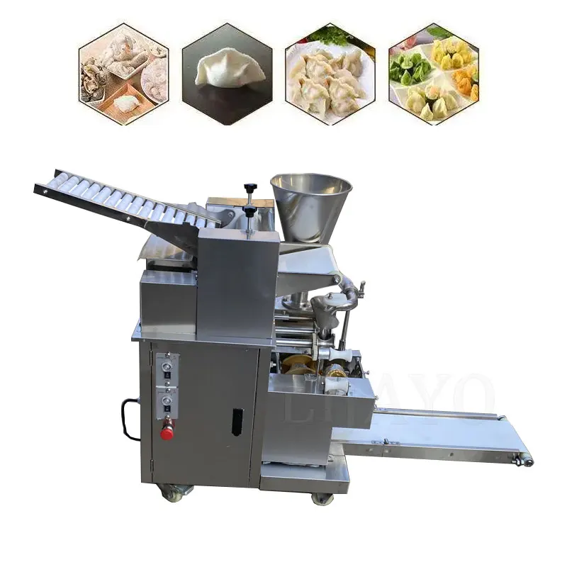 Automatic Dumpling Forming Machine Commercial Momo Dumpling Maker Empanada Skin Dumpling Samosa Wrapper