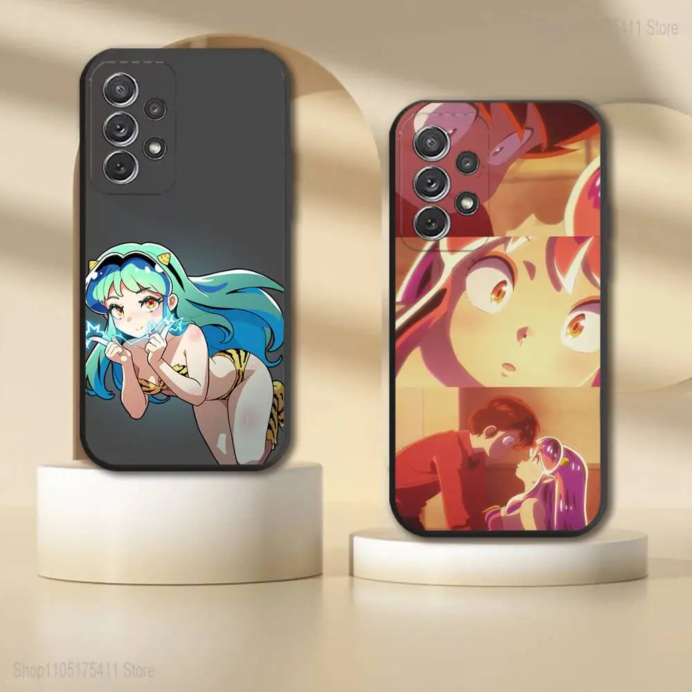 

Urusei Y-Yatsura Anime Phone Case For Samsung S 25,24,23,22,30,21,10,9,Ultra,Plus,Lite,FE,4,5G Black Soft Case