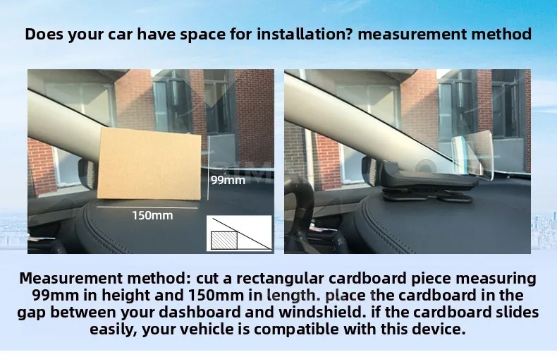 Car HUD Head-Up Display Universal OBD Fault Code Scanner Navigation Projector