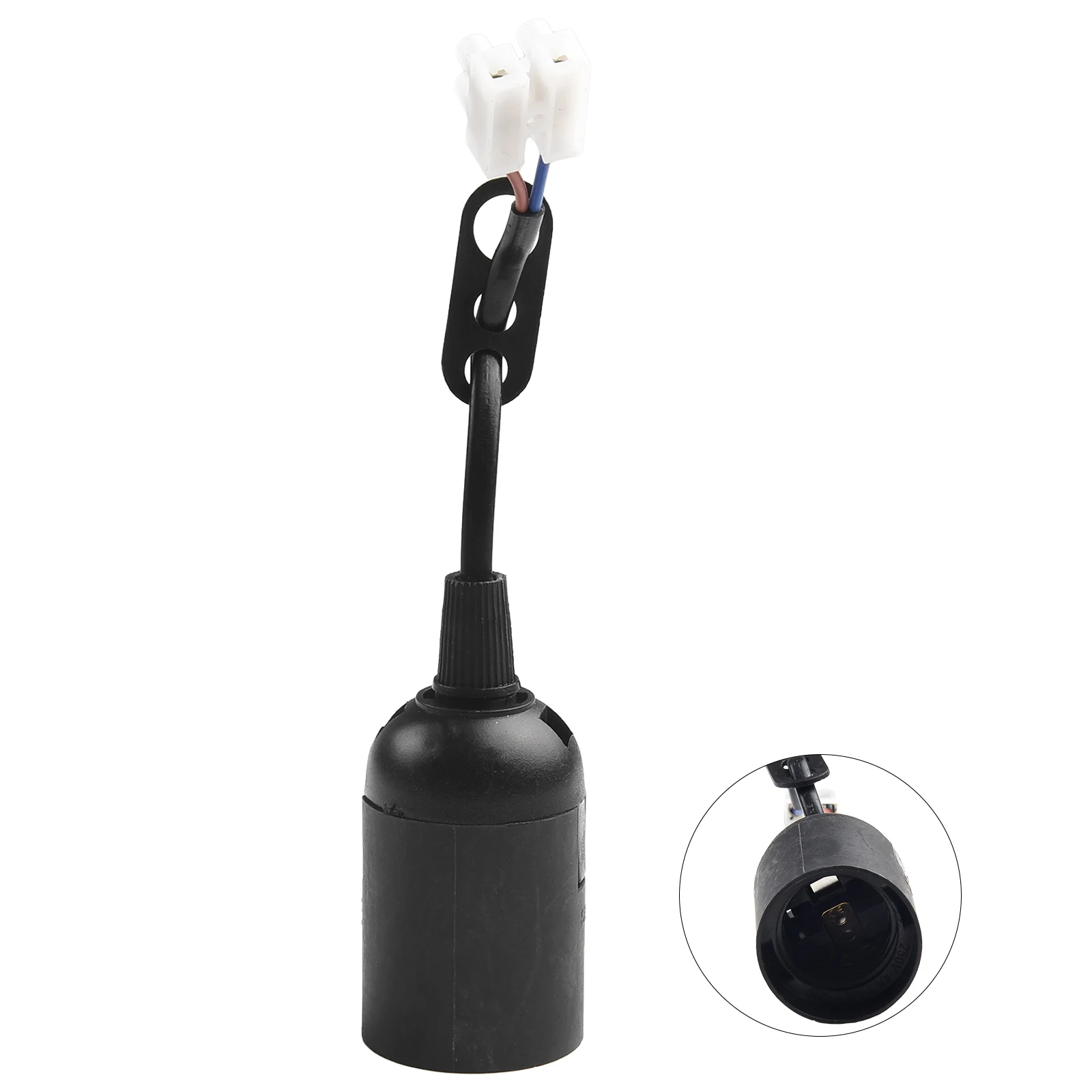 

Детали освещения Патрон лампы Высококачественные осветительные аксессуары 50X50X50 мм Строительная розетка Ремонтная розетка