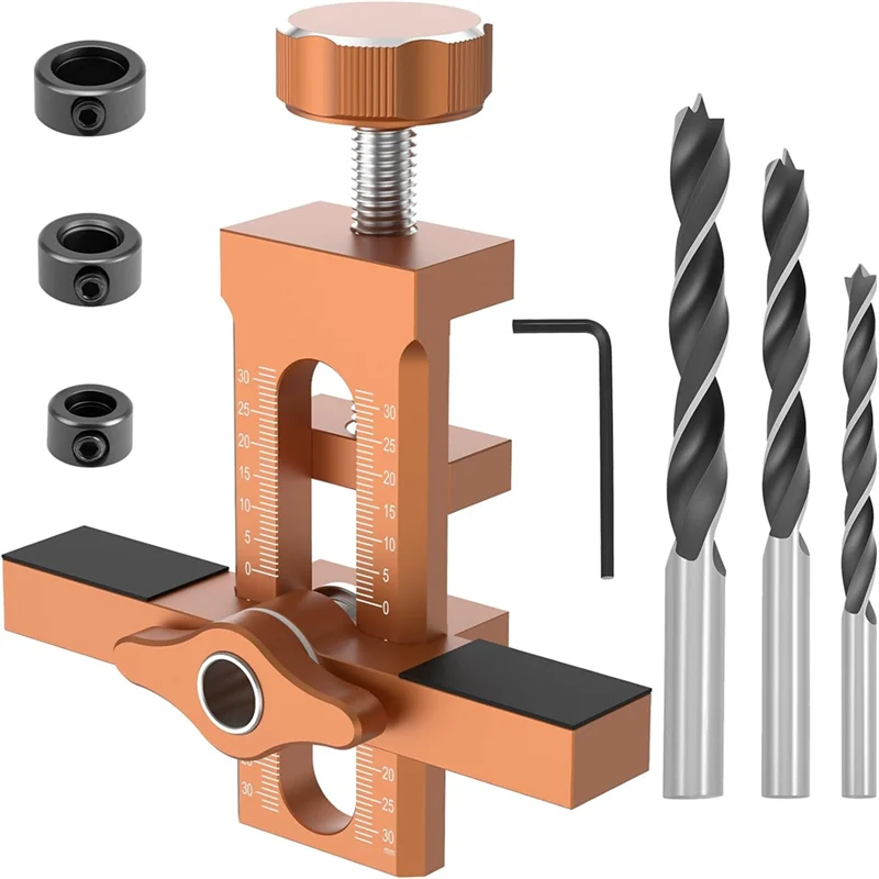 

【Flash Deal】Mounting Locator Jig For Cabinet Doors , Adjustable Positioner For Frameless Cabinet Installation , For Woodworking