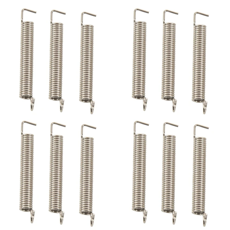 12 Pieces Steel Guitar Tremolo Bridge Tension Springs For Fenders Strat