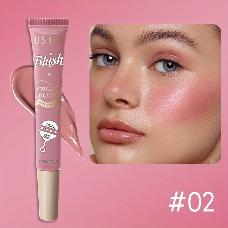 Beauty Liquid Blush Natural Liquid Contouring Face Blusher Lasting Waterproof Multi-purpose Facial Nourishing Blush Stick Cheek