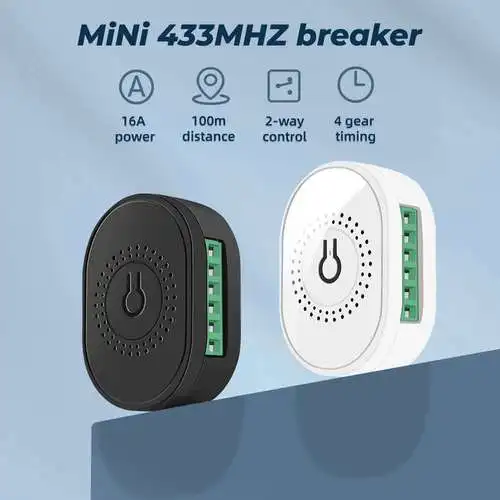 مفتاح تشغيل/إيقاف Tuya WiFi ، تحكم ذكي مزدوج ، مؤقت بلوتوث ، سلك صفر مباشر ، RF4333