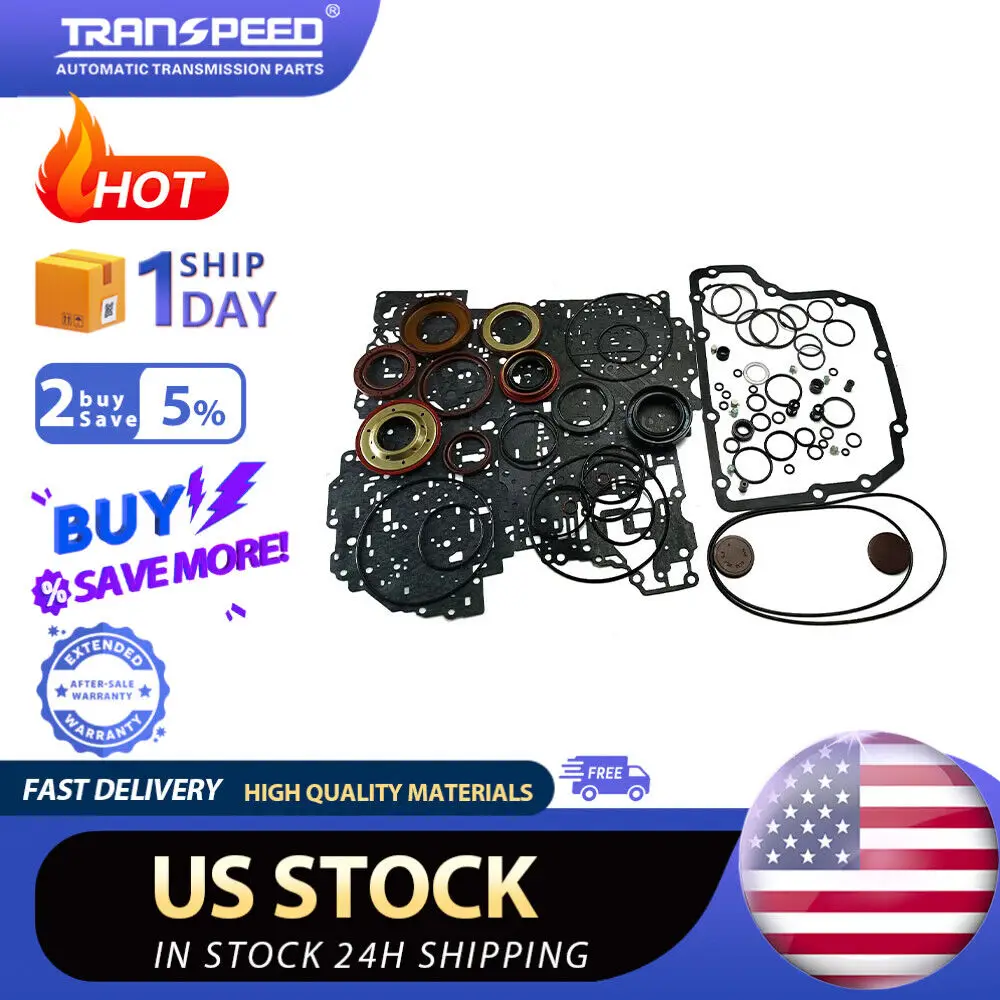 TRANSPEED TF80-SC TF80SC Auto Transmission Overhaul Kit Seal Gasket For BUICK VOLVO 05-ON